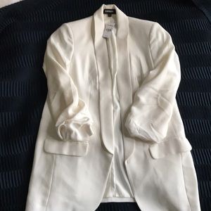 White Express Boyfriend Blazer